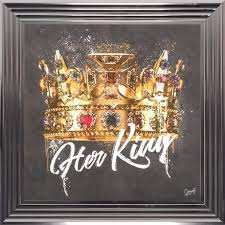 Crown For Her King Framed Artwork Wall