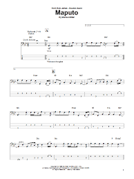Marcus Miller Maputo Sheet Music Notes Chords Download Printable Piano Solo Sku 199097