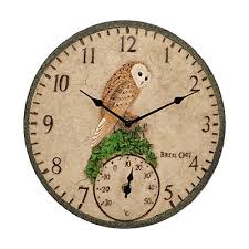 Hanging 3d Owl Resin Crafts Clocks