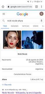 El impactante show de lali espósito y nicki nicole en la voz argentina. Rambi On Twitter De Vdd Nicki Nicole Mide 1 40 Wtf