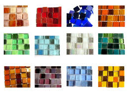 Square Glass Tiles Tile Mosaic Pieces