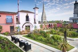 Roof Garden Spanish Garden Rooftop Garden