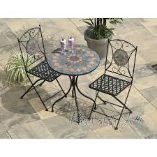 Shop for patio bistro set clearance online at target. Naples Mosaic Bistro Set Table 2 Chairs