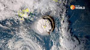 Tonga volcano eruption triggers tsunami ...