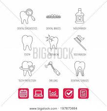 Tooth Dental Braces Vector Photo Free Trial Bigstock