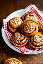 They're usually cut into heart, flower or star shapes. Swedish Cinnamon Buns Donal Skehan Eat Live Go
