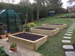 Raised Bed Projects With Railway Sleepers