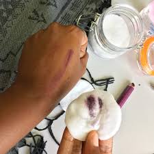 diy baby oil water makeup remover
