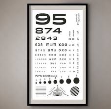 Rosenbaum Eye Chart Pocket Vision Test For Optometrists Vintage Vision Exam Ultimate Near Vision Screener For Ophthalmology Snellen Chart