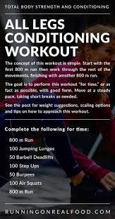 all legs conditioning workout running