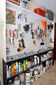 Garage Pegboard Wall Ugly Duckling House
