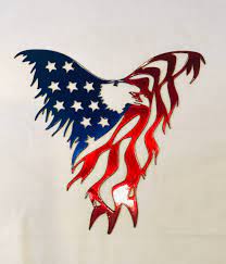 The 4th of july is almost here! American Flag Eagle Metal Art Decor San Antonio Texas Usa
