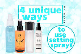 4 unique ways to use setting sprays