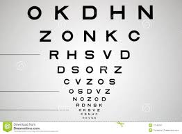 Eye Chart Stock Image Image Of Black Oculist Eyesight