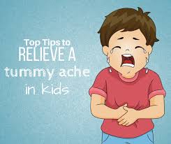 tummy ache remes for toddlers