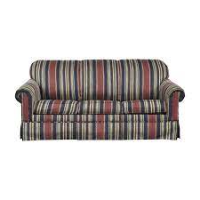 broyhill furniture striped sleeper sofa