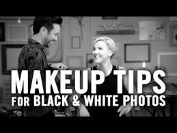 makeup tips for black and white photos