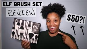 e l f makeup brushes review