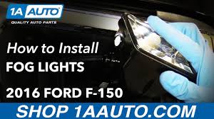 How To Replace Fog Light Assembly And Bulbs 15 19 Ford F 150