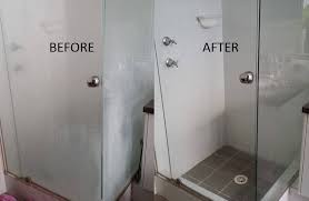 Hard Water Stains On Glass Shower Doors