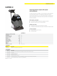commercial carpet extractor 1 008 025 0