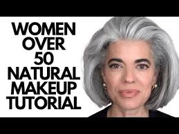 women over 50 natural makeup tutorial