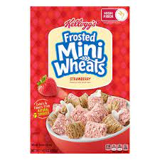 frosted mini wheats cereal strawberry