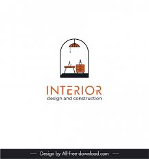 interior design and construction logo