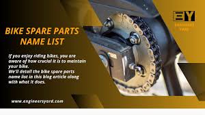 bike spare parts name list essential