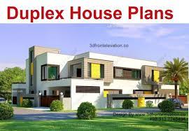 Modern Duplex House Plan With Designs
