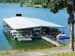 private boat dock lakeside resort and