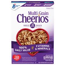 general mills cheerios multi grain cereal