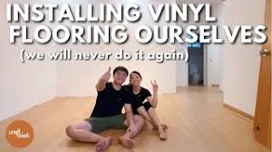 diy vinyl flooring installation