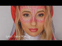 spider gwen makeup you