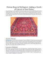 ppt persian rugs in wellington adding