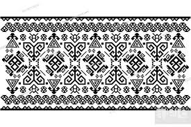 vector turkish carpet pattern design