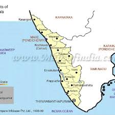 Map of tamil nadu with state capital, district head quarters, taluk head quarters, boundaries, national highways, railway lines and other roads. Map Of Kerala With Its Boundaries And Various Districts Source Download Scientific Diagram
