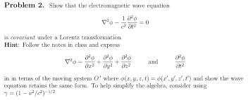 Electromagnetic Wave Equation