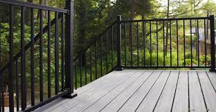 Install Metal Railings On Composite Decking