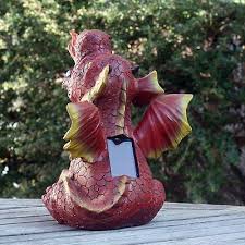 Dragon Light Up Solar Statue Ornament