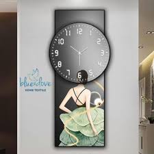 Large 25 X 60cm Watch Wall Clock
