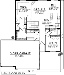 House Plan 72977 Ranch Style With