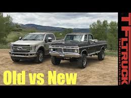 Old Vs New 1974 Vs 2017 Ford F 250 How Much Has The Super Duty Changed In 43 Years