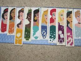 Free Disney Princess Cross Stitch Bookmark Patterns Cross