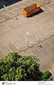 empty parking lot in schwerin