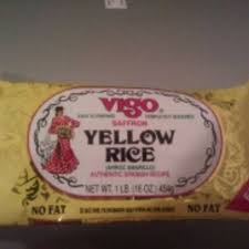 calories in vigo saffron yellow rice