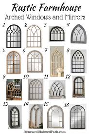 16 arched window and mirror decor ideas