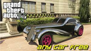 gta v how to any car for free