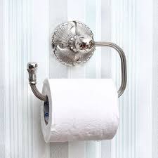 Wall Mounted Toilet Roll Holder For