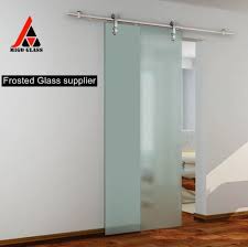 8mm 10mm frosted glass sliding door